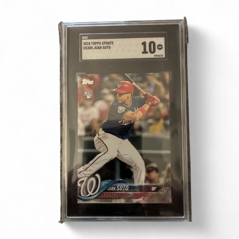Juan Soto 2018 Topps Update US300 RC SGC 10